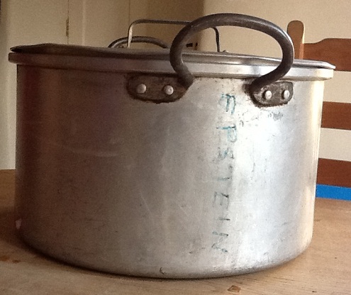 Saucepan image of debbie epstein's mother's saucepan
