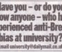 The Brexit Divide and Academic Freedom