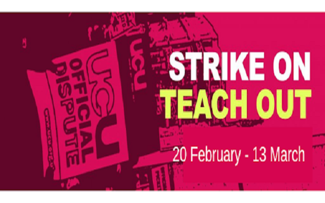 strike on teach out
