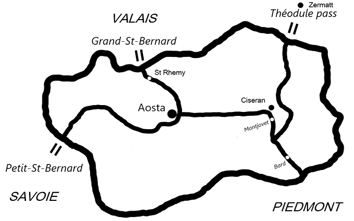 map of valley